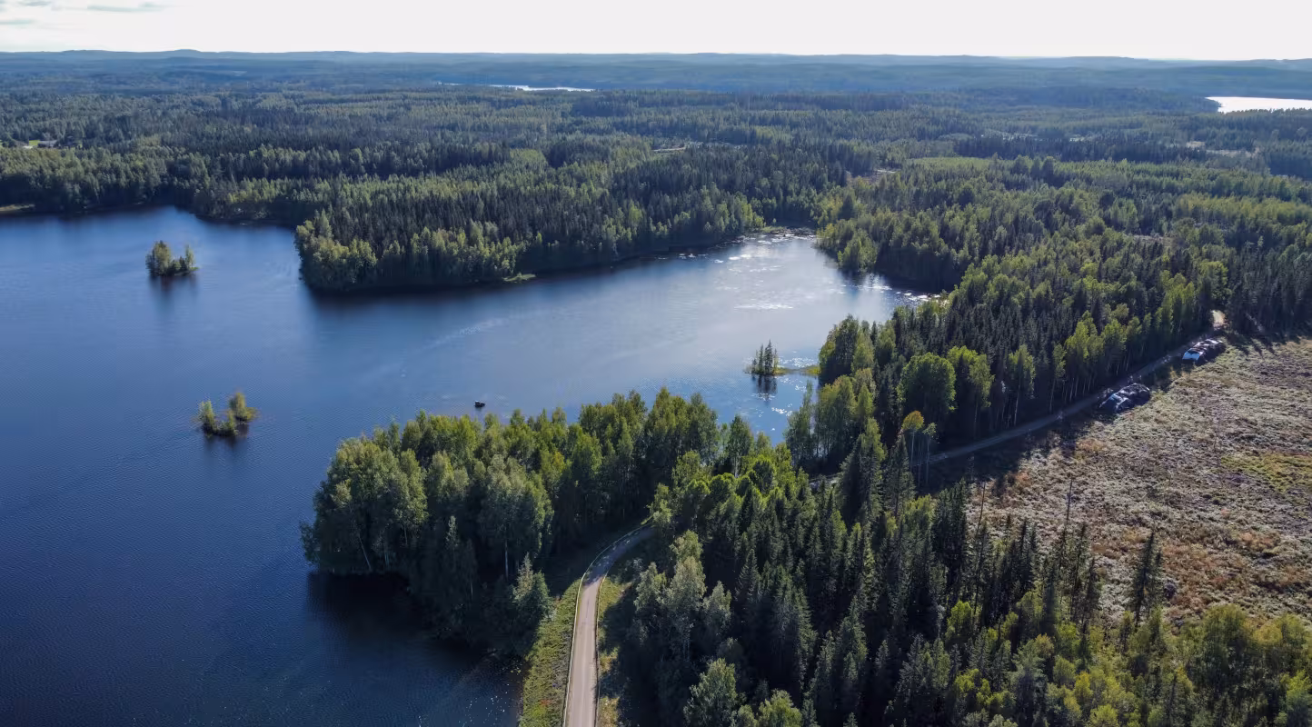 Barrage et réservoir artificiel de Palokki, Finlande