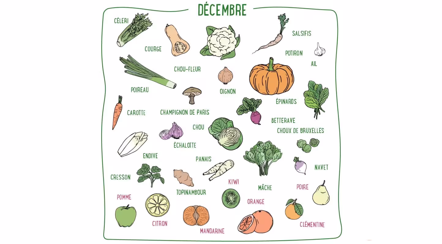 Nos recettes de Décembre