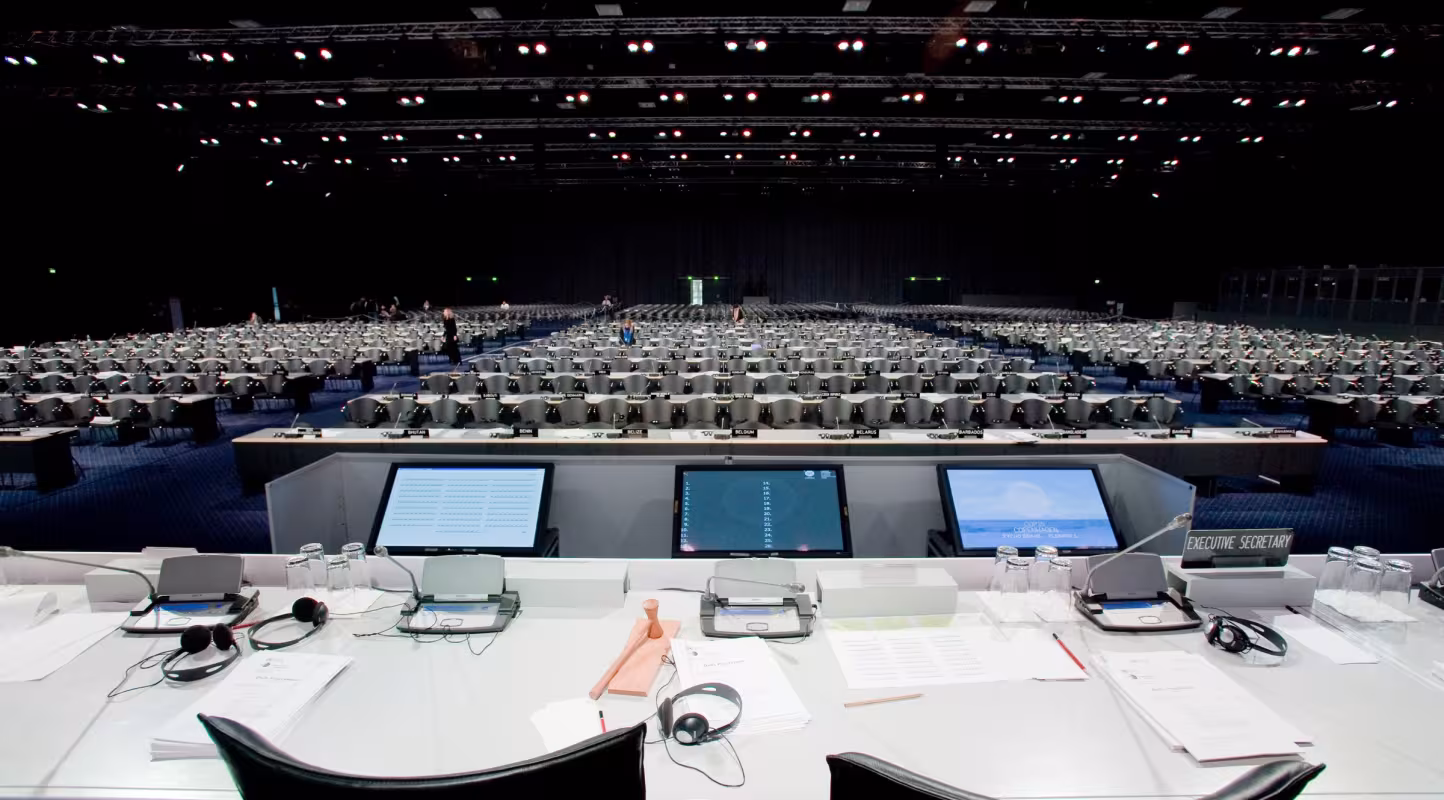 Rencontre de la COP15 au Danemark
