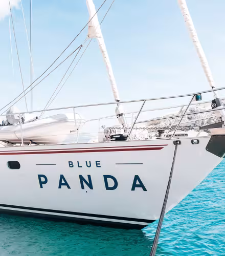 Le bateau du WWF, le Blue Panda, à quai